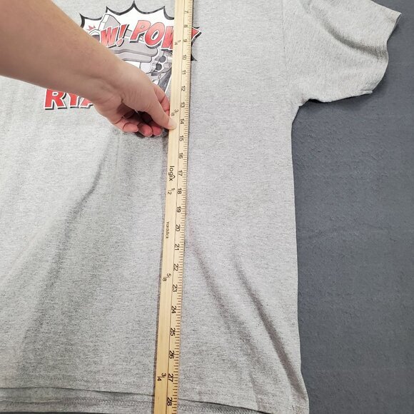 VEEP JONAH RYAN Shirt Mens SZ L Gray Vice President Timothy Simons HBO Pow Pow - Picture 7 of 8